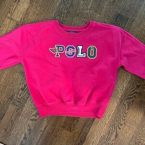 Polo sweatshirt size 6